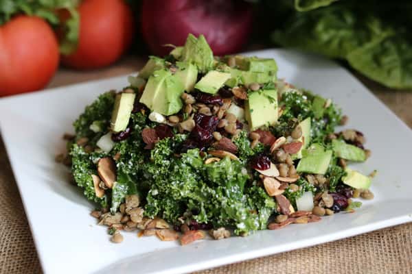 Lentil & Kale Salad