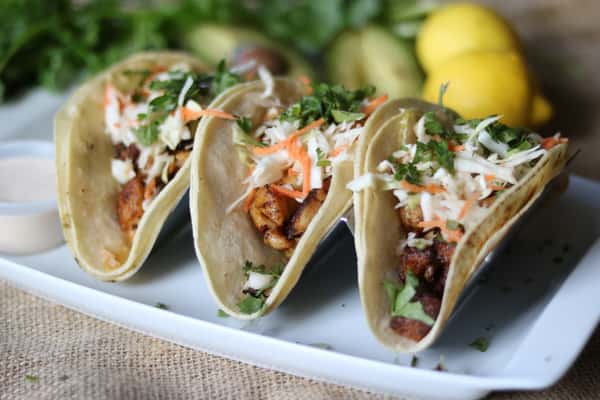 Taco De Pescado Baja Style