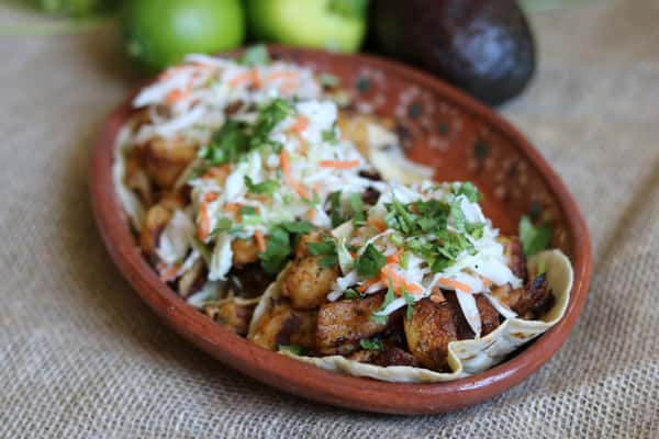 Taco De Pescado Baja Style