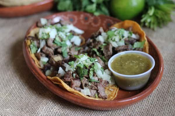 Tacos de Carne Azada (GF)