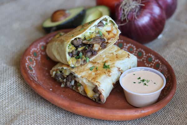 CALIFORNIA STYLE BURRITO