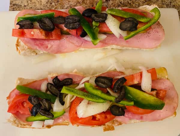 3 Large Ham Italians