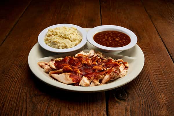 BBQ Chopped Chicken Plate