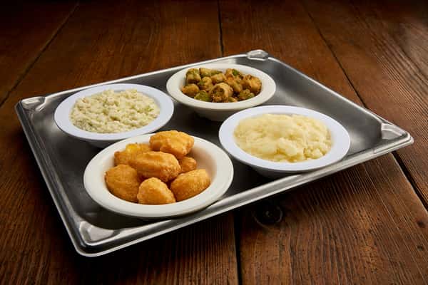 Four Vegetable Plate
