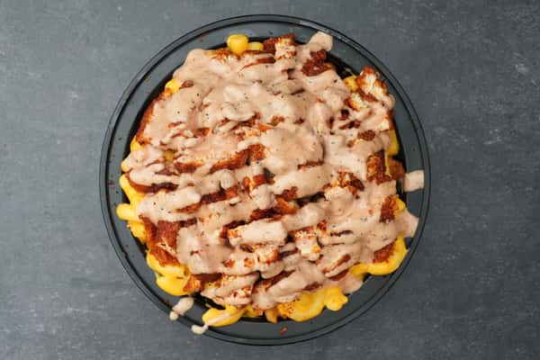 #5 (LOADED MAC BOWL: FRIES, MAC, TENDER)