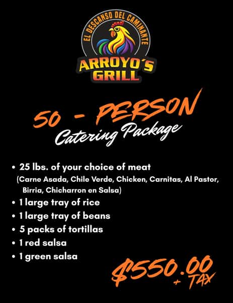 50-Person Catering Package