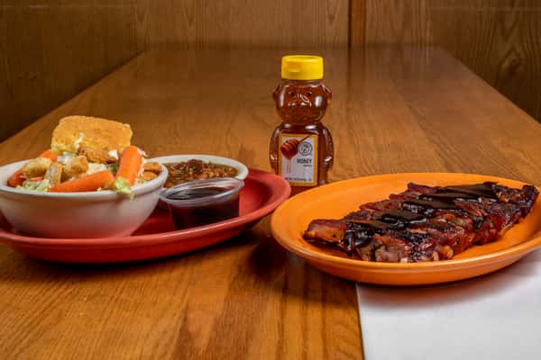 st louis spareribs platter at traditional Irish pub & caterer in Spokane, WA