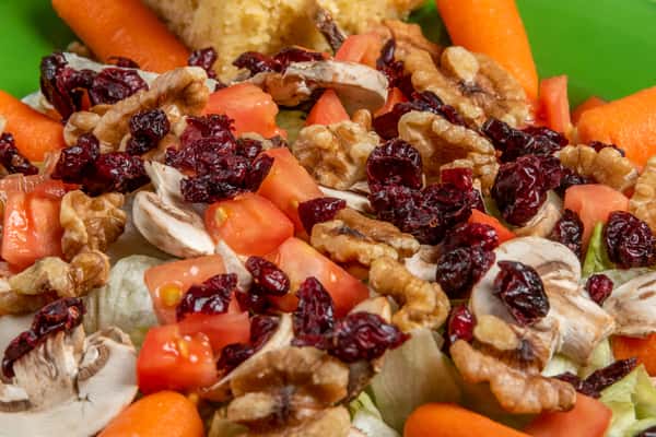 walnut garden salad at traditional Irish pub & caterer in Spokane, WA