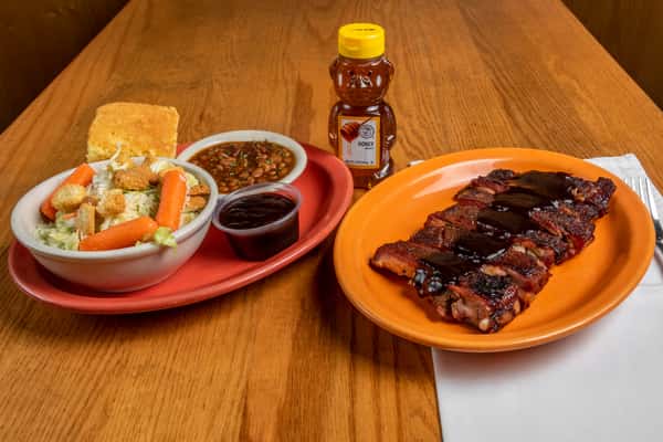st louis spareribs platter at traditional Irish pub & caterer in Spokane, WA