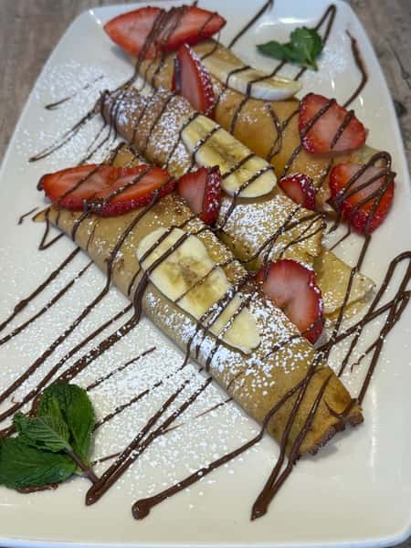 NUTELLA BANANA CREPES
