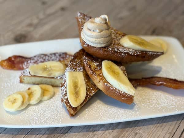 BANANA BACON FRENCH TOAST TOWER