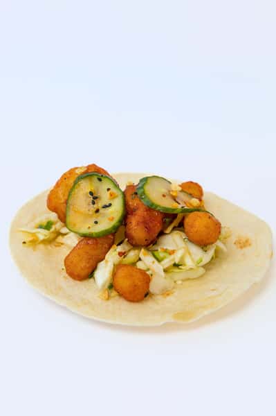 Kung Pao Cauliflower Taco