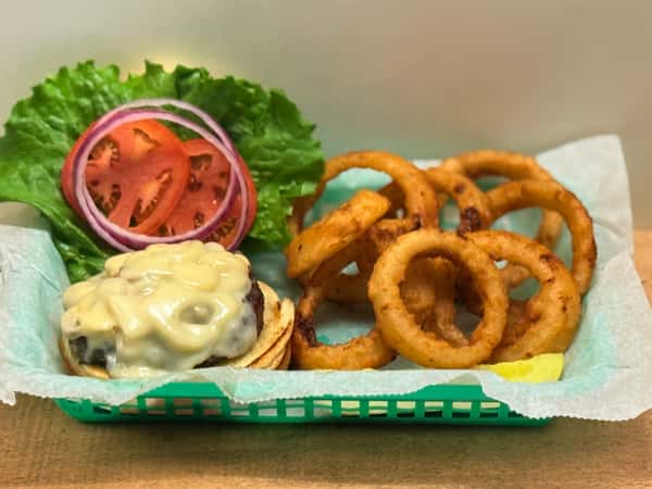 Mushroom Swiss Burger