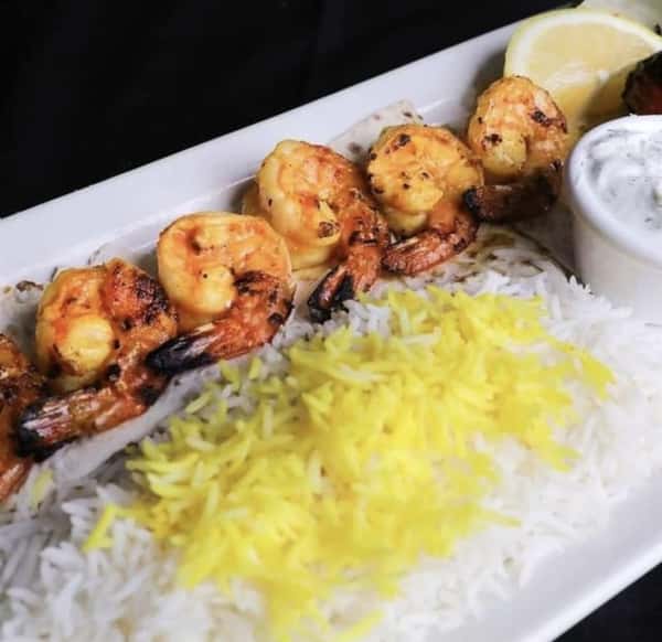Shrimp Kabab plate