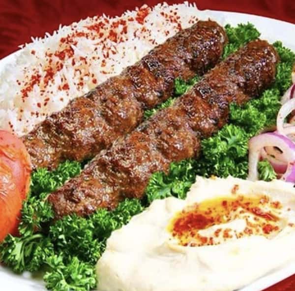 Kafta Kabab Plate