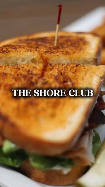 Heard you’re looking for the perfect lunch by the beach… 🌊

Come by and try our Shore Club, stacked with turkey, crispy bacon, tomato, lettuce, avocado, and mayo, all served on toasted sourdough with our signature chipotle aioli.

The perfect bite for satisfying those beach-day hunger cravings.