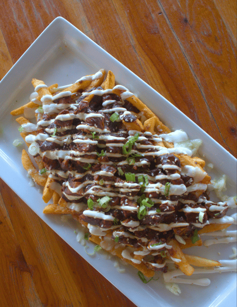 Chicken Mole Fries