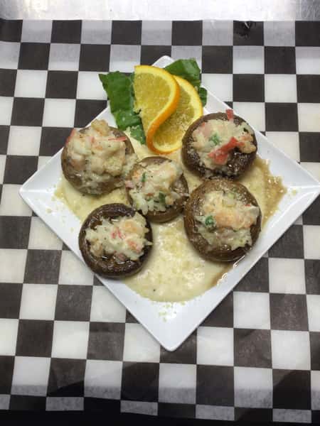 Seafood Stuffed Mushrooms