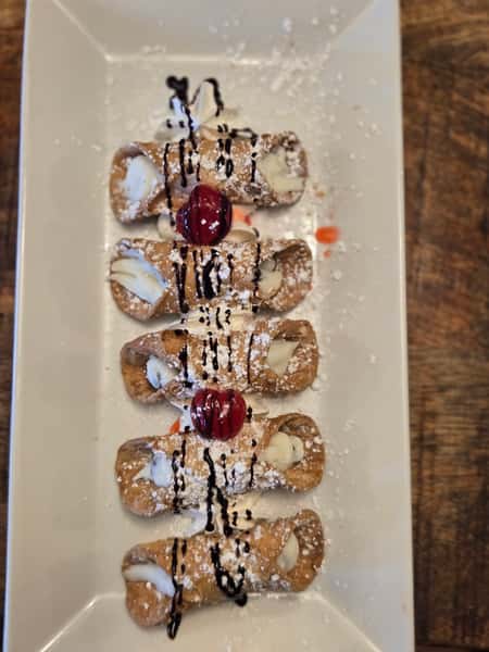 Fresh Made Cannolis Today
