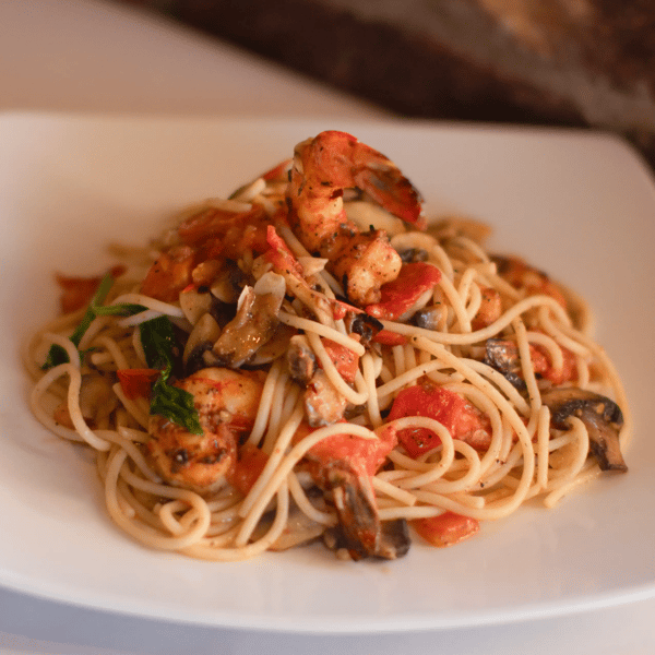 Chicken & Shrimp Vesuvio