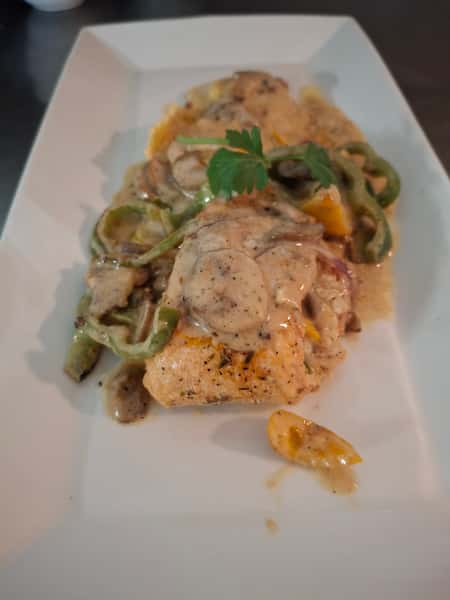 Stuff Chicken Ala Italiana.