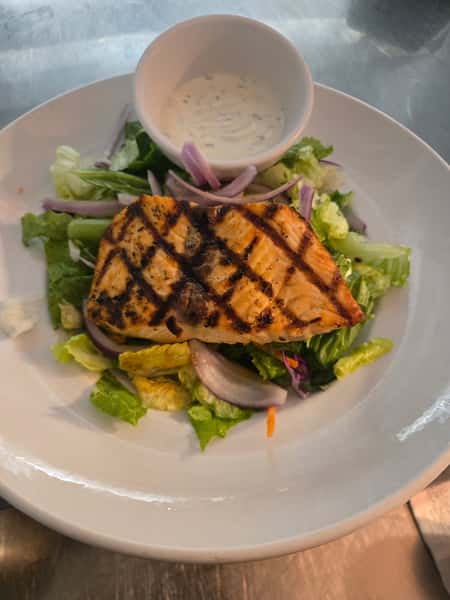 Grill Salmon Salad