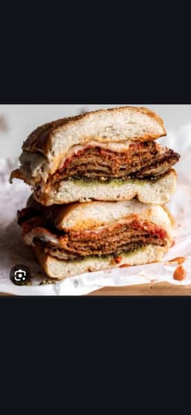 L box Eggplant Sandwich