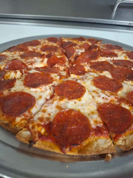 NEW PERSONAL THIN CRUST PIZZA 12".