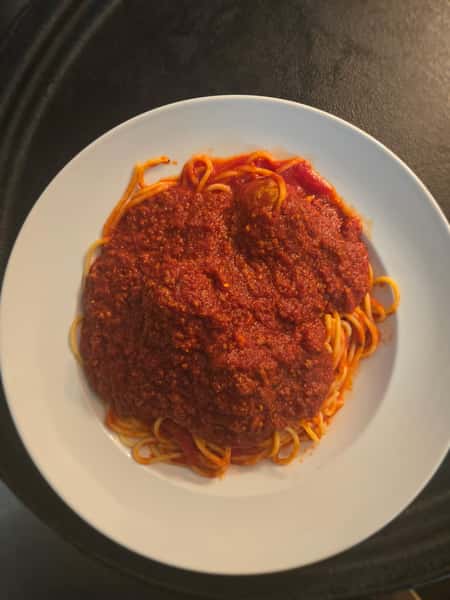 Kid Spaghetti Meat Sauce