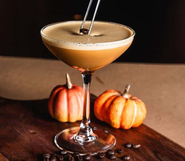 pumpkin spice martini
