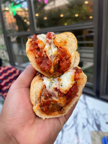 Big Ben's Meatball Sandwich