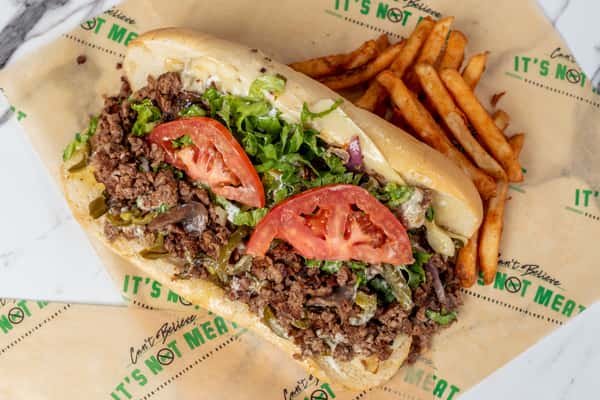 "Hold Up! Wait a Min!" Philly Cheesesteak