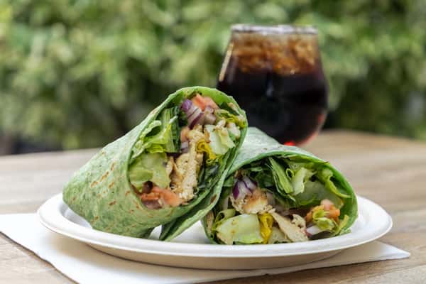 ChickenGreekWrap