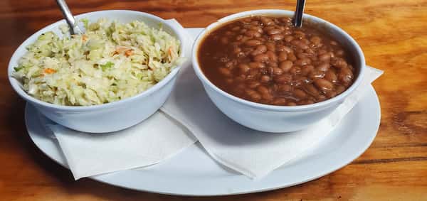 Baked Beans or Cole Slaw