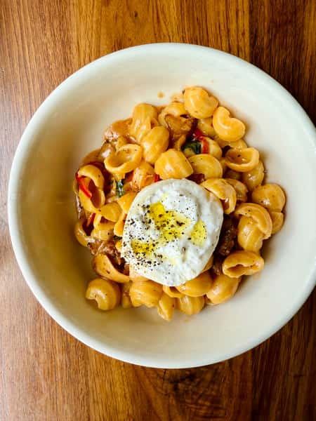 Sausage and Peppers Orecchiette