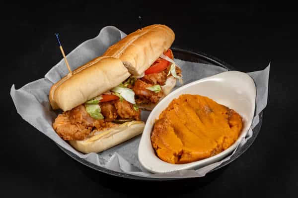 Shrimp Po Boy Hoagie