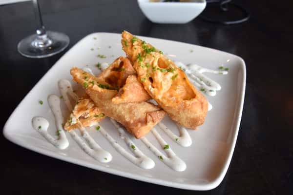 Buffalo Chicken Egg Rolls