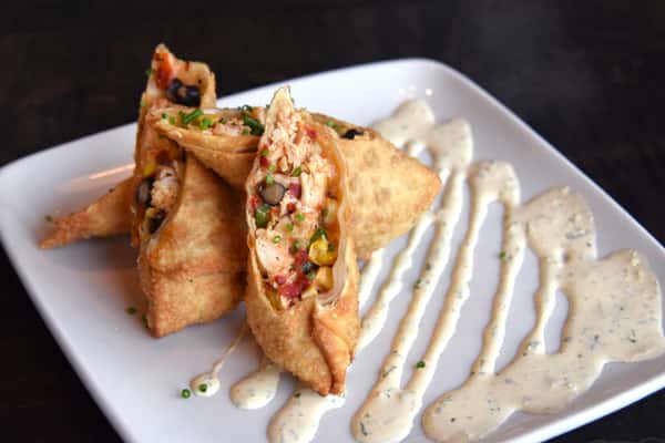 Southwest Chicken Egg Rolls