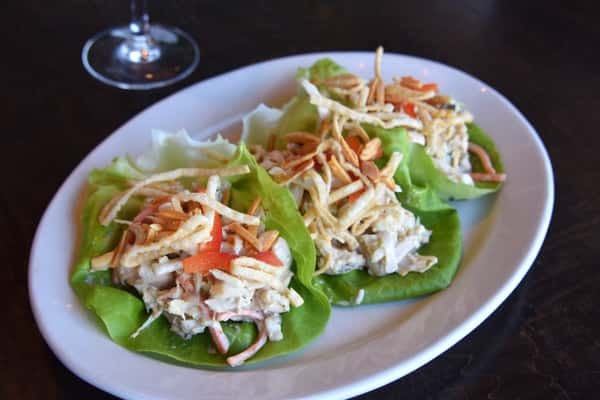 Thai Chicken Lettuce Wraps