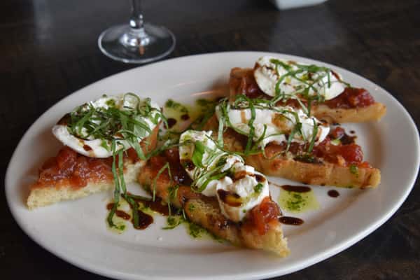 Burrata Bruschetta