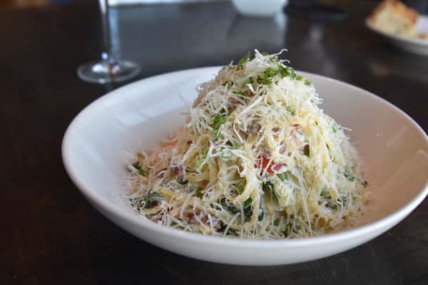Creamy Linguini Carbonara