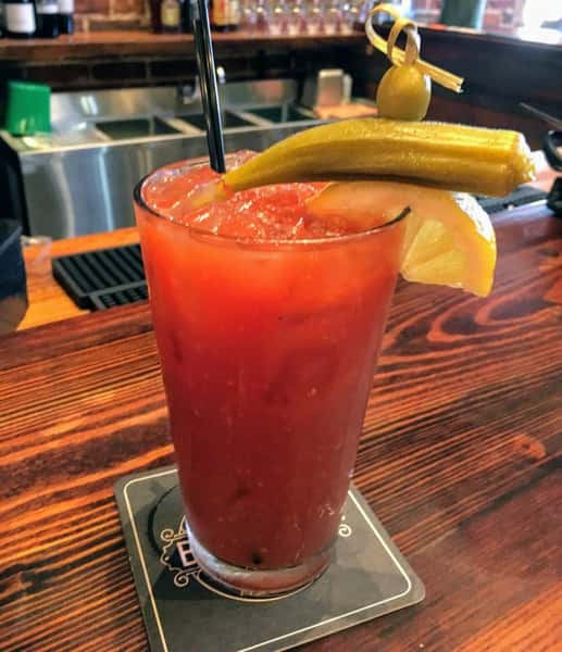 Chilled Dills Bloody Mary