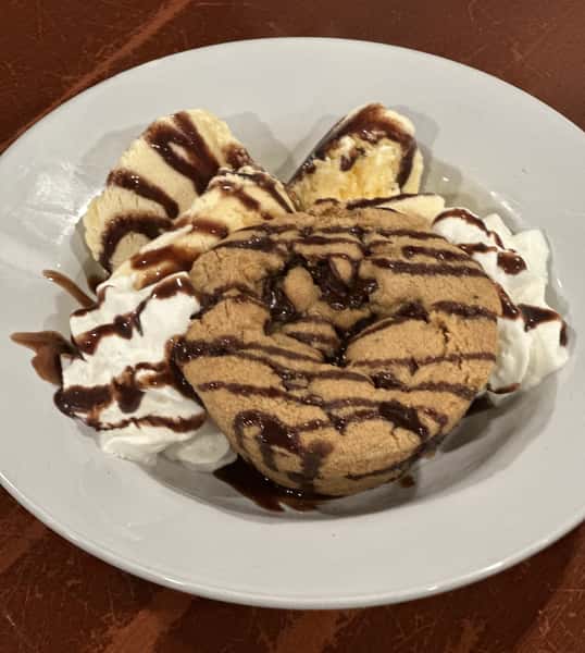 Chocolate Chip Cookie Lava Cake - DINE IN ONLY