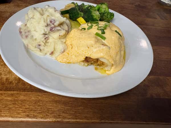 Baked Stuffed Haddock