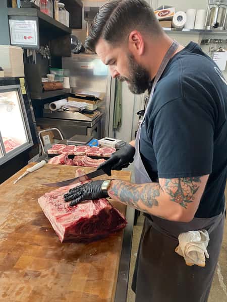 Brian Baxter at work