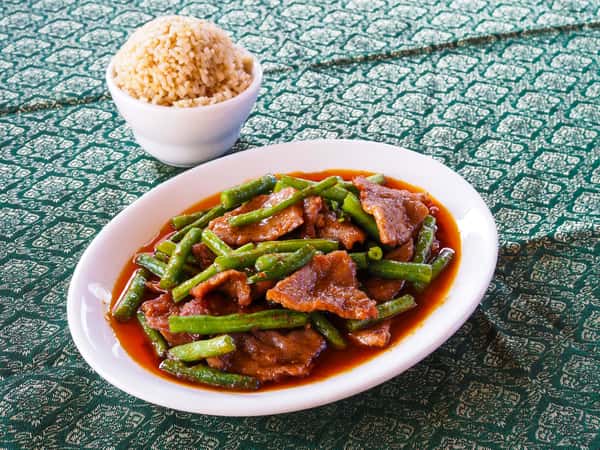 30. Pad Prik King Menu Thai Palace Thai Restaurant in Cottonwood, AZ