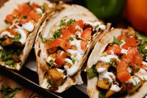 Chicken Marsala Tacos