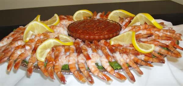 Cold Shrimp Cocktail Tray