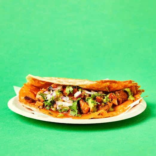 Pollo Al Pastor Quesadilla