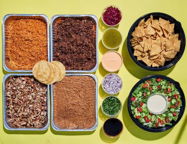 DIY Taco Platter for 35 or More Amigos